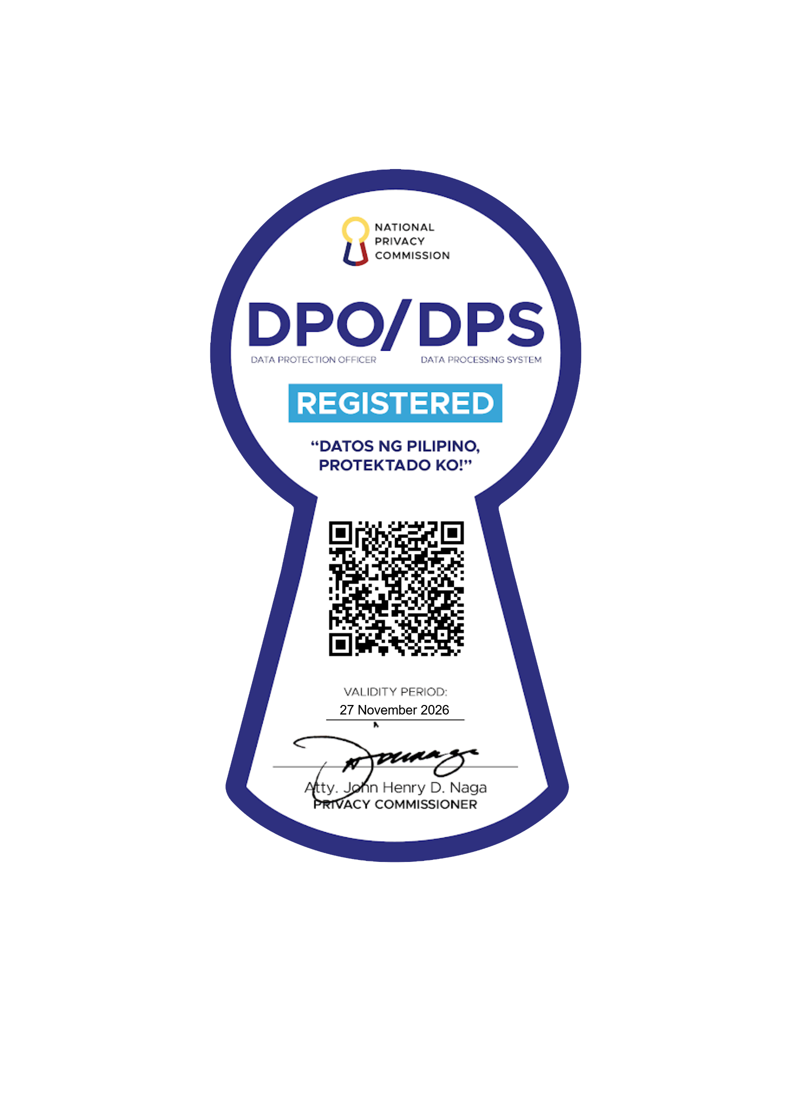 DPO/DPS Registered