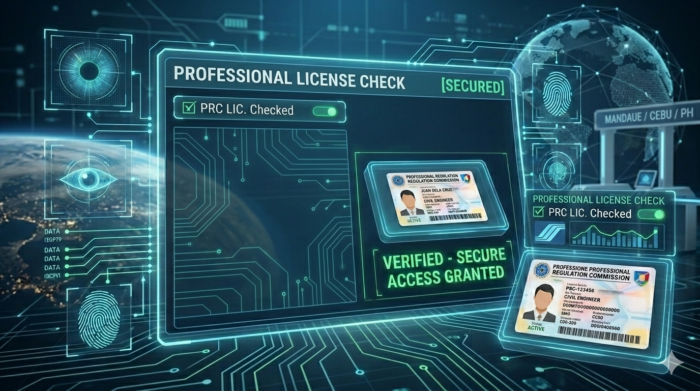 Professional License Check